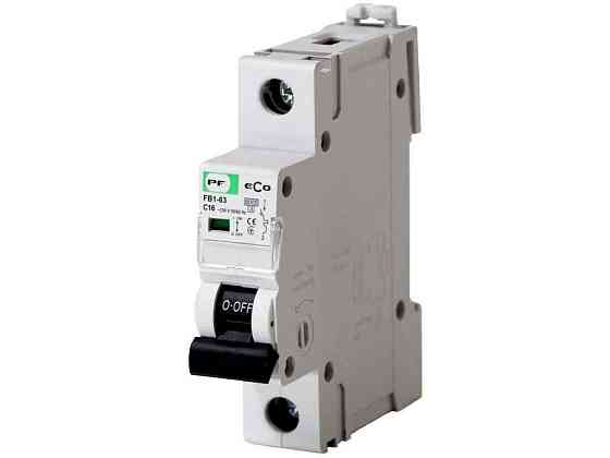 Автоматичний вимикач 1P 16A С 6kA ECO FB1-63 ТМ PF Київ