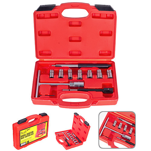 Комплект фрез для чищення седел форсунок, 10 предм(КФ-3015) Alloid Одеса - фото 5