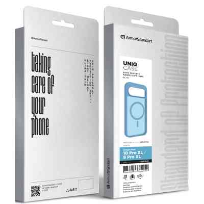 Чохол до мобільного телефона Armorstandart Uniq MagCase Google Pixel 10 Pro XL / 9 Pro XL Light Blue (ARM87922) Вінниця
