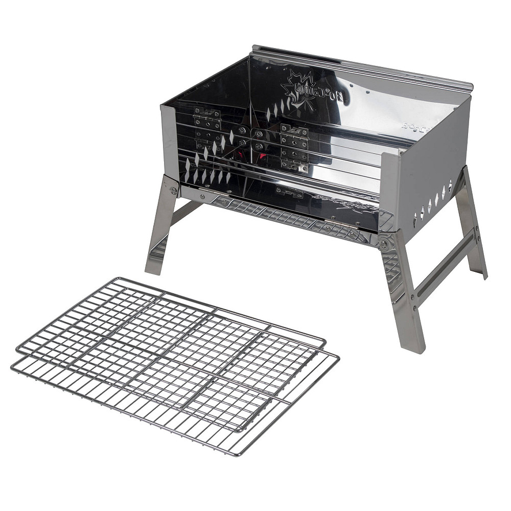 Гриль прямоугольный угольный Bo-Camp Compact Delux Silver Львов - изображение 7