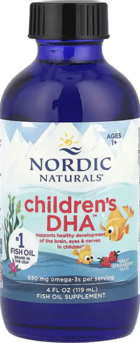 Риб'ячий жир для дітей Nordic Naturals Children's DHA 119мл полуниця Київ - фото 1