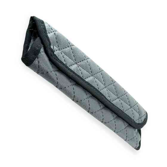 Чехол безопасности l кожзам серый, тисненый ремня Мукачево