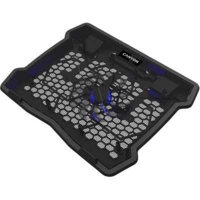 Підставка до ноутбука Canyon NS02, 10-15.6 laptop, single fan with 2x2.0 USB hub (CNE-HNS02) Вінниця - фото 2