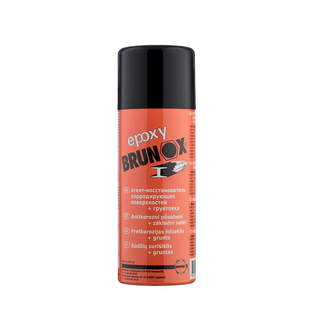 Перетворювач іржі та ґрунтовка 2-в-1, спрей Brunox Epoxy 400 ml Киев - изображение 1