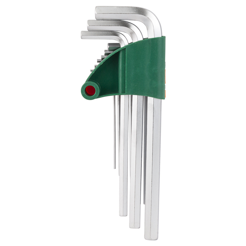 Ключи шестигранные 9шт 1.5-10мм CrV (средние) GRAD (4022085) Ровно - изображение 2