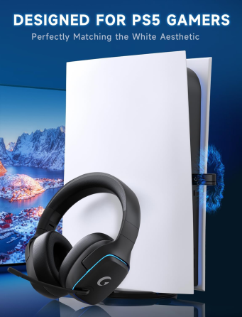 Беспроводная игровая гарнитура Captain 780 7.1, 2.4 ГГц/Bluetooth 5.3/3.5 мм, 50 мм, до 70 ч, RGB Киев