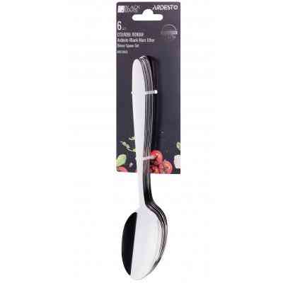 Столова ложка Ardesto Black Mars Ether 6 предметів (AR0706ES) Вінниця