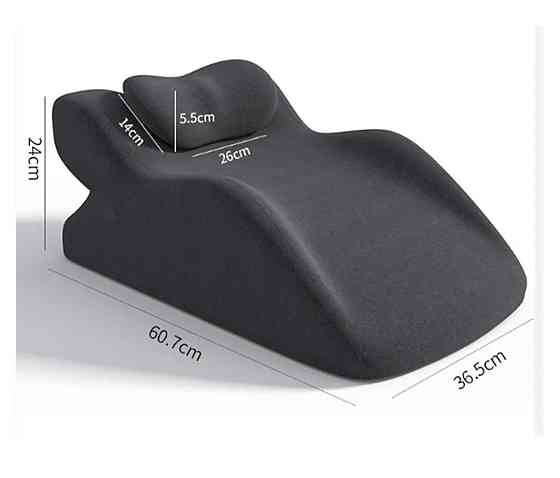 Подушка ергономічна для підтримки тіла Розслаблення Relax Pillow (Чорний) Київ