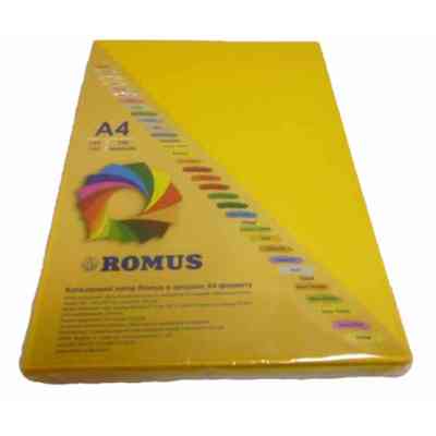 Папір Romus A4 80 г/м2 100c, yellow sunny (R50836) Вінниця