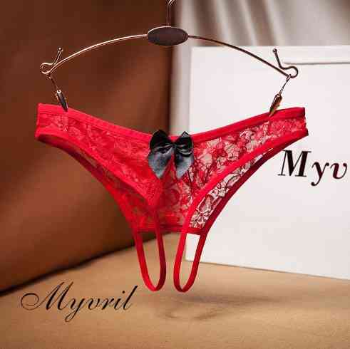 Еротичні трусики з розрізом 42 червоний Київ