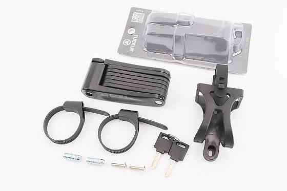 Замок протиугінний секційно-пластиновий 675х28х8мм під ключ, кріплення на раму, T602 Київ