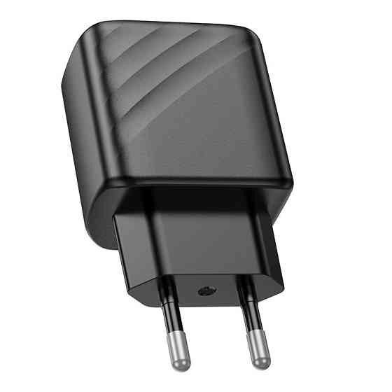 Мережевий зарядний пристрій HOCO CS21A Rich single port QC3.0 charger Black Одеса