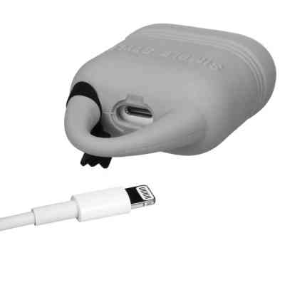 Чохол для навушників Kindon i-Smile для Apple AirPods IPH1430 Gray (702348) Вінниця