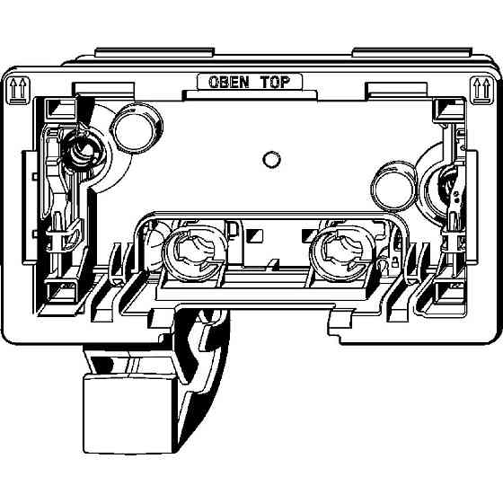 Загрузочна ємність Prevista для унiтаза Viega 773366 (000019111) Київ