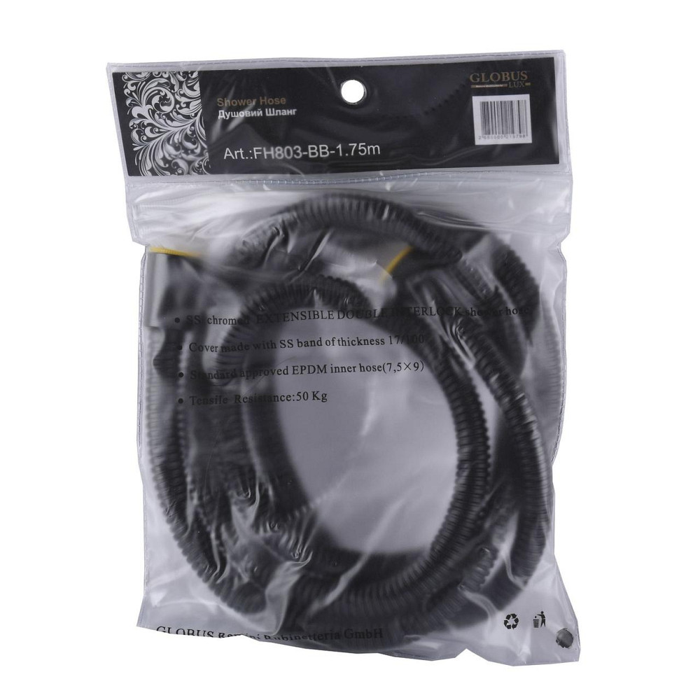 Шланг душевой Globus Lux FH-803-BB-175 (000021979) Киев - изображение 1