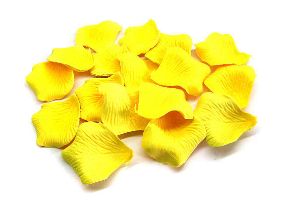 Лепестки роз искусственные 48 шт желтые Киев - изображение 1