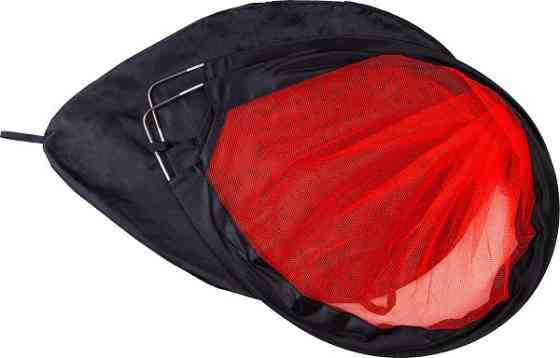 Врата футбольные Pure2Improve POP-UP 120 x 86 см, черно-красные Киев