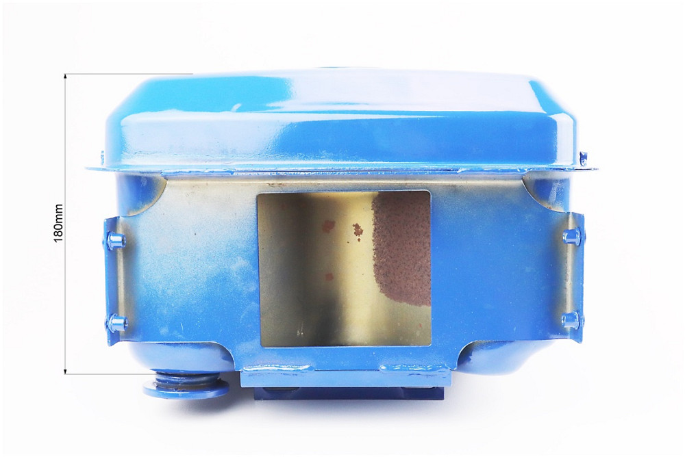 Бак паливний R195NM, 285x230x180mm, потайна горловина, отвір під кран паливний + фара Київ - фото 5