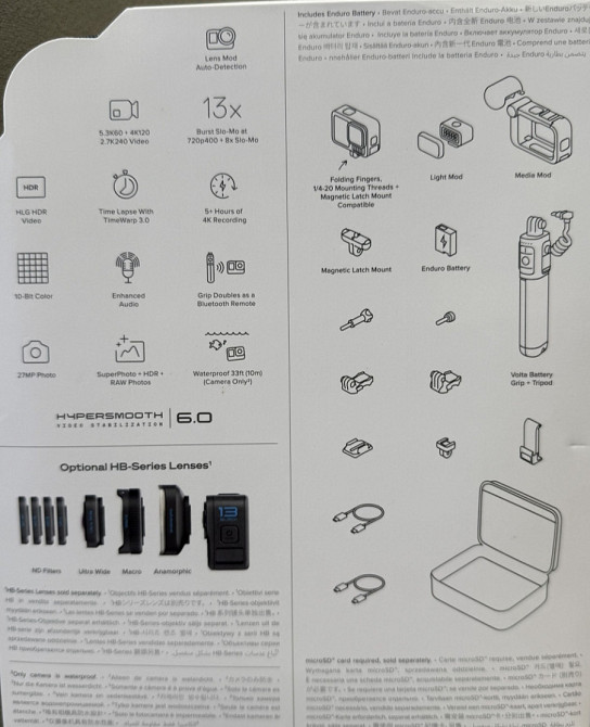 Екшн-камера GoPro HERO13 Black Киев - изображение 2