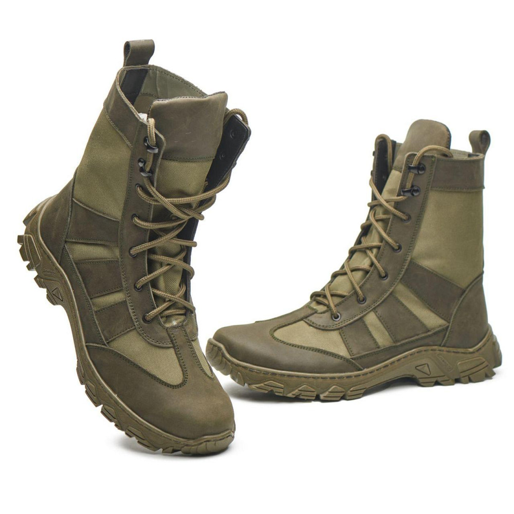 Тактичні берці ХАКІ. Вологостійкі, міцні ЗСУ 100-ТБ 45 (30) Харків - фото 2