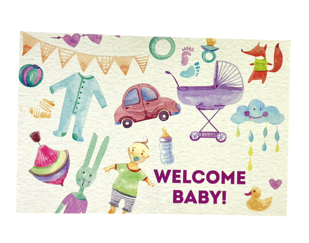 Листівка "Welcome. bady!" 10х15 см Рівне - фото 1