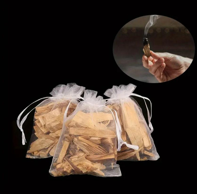 Аромапалочки Пало Санто (Palo Santo), 20-22 грамм (мешочек) Аромапалочки для Глазащения, благовония  Киев - изображение 3