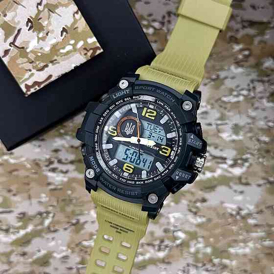 Patriot 012BKKHUASI Тризуб срібло Чорні з хакі. + Коробка SBR Київ