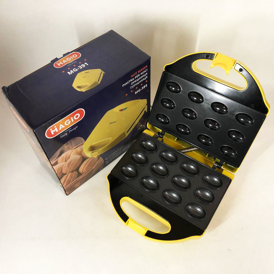 Електрична вафельниця MAGIO МG-391, Вафельниця з антипригарним Електро CE-20 Івано-Франківськ - фото 6