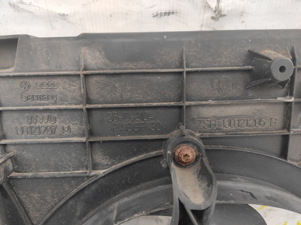 Дифузор VW Golf IV 1.6 бензин 1997-2003 (1J0121205B) Ковель - фото 2