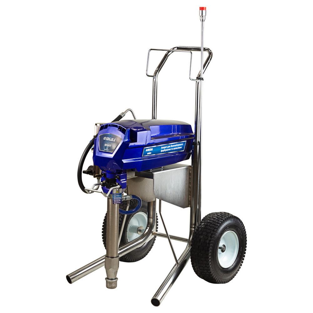 Апарат для безповітряного фарбування та шпаклівки 3800 Вт 6.0 л/хв 250бар Profi SIGMA (6816671) Київ - фото 1