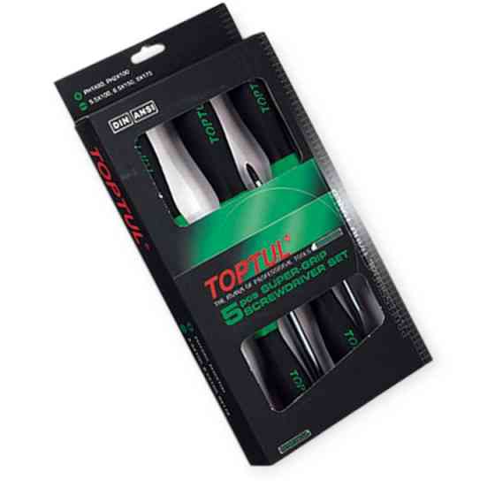 Набор отверток 5 шт магнитные - шлиц 5.5,6.5,8мм; крест 5,6мм Мукачево