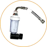 Душ солнечный Aquaviva Dada алюминиевый с мойкой для ног. антрацит D320/7016. 30 л Киев - изображение 6