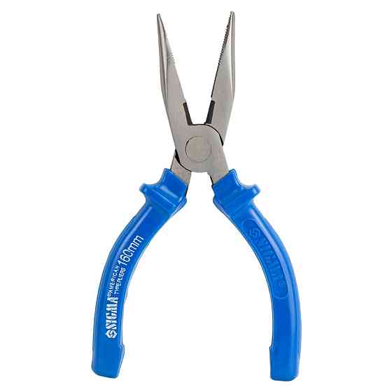 Sigma Длинногубцы прямые 160мм синие SIGMA (4357161) Коломия