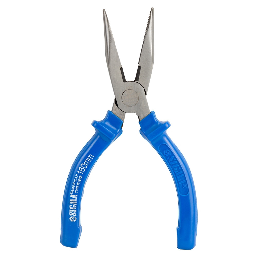 Sigma Длинногубцы прямые 160мм синие SIGMA (4357161) Коломия - фото 3