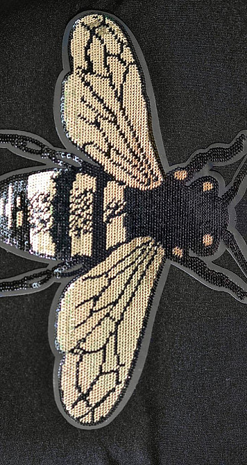 Свободное платье с аппликацией (42) Киев - изображение 5