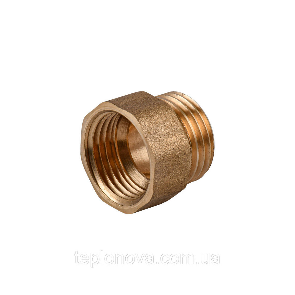 Перехідник 1/2" ВН латунний під прокладку LI333S OPTIMUM Чернівці - фото 2