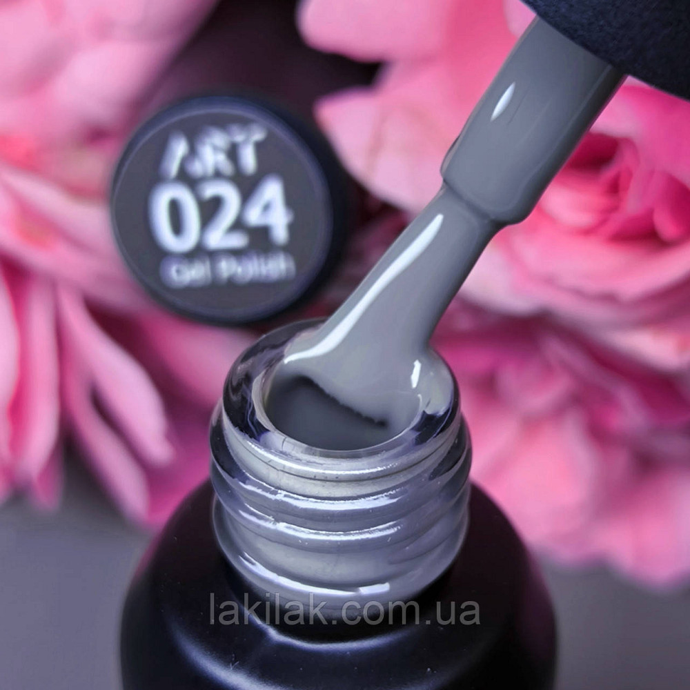 Гель-лак ART in detail 24 (холодний сіро-коричневий) 6мл Херсон - изображение 1