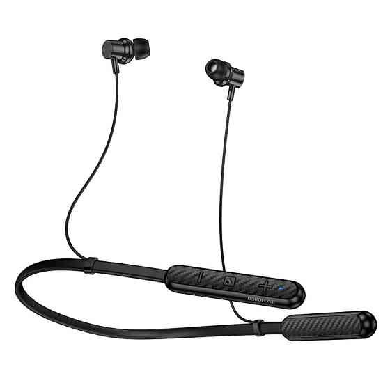 Беспроводные спортивные наушники BOROFONE BE72 Sun neck hanging BT earphones Black Одесса