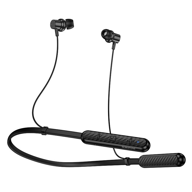Беспроводные спортивные наушники BOROFONE BE72 Sun neck hanging BT earphones Black Одесса - изображение 1