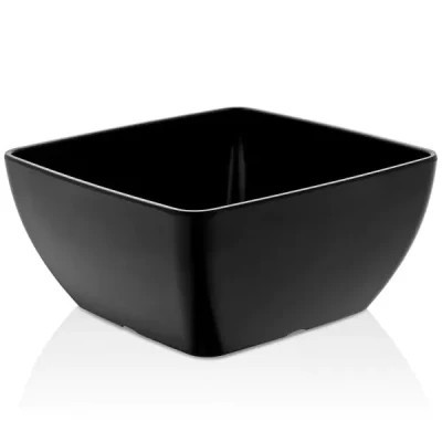 Салатник Kulsan меламіновий Чорний 25x25 см h-12 см 4,5 л (42025.BL) Винница - изображение 1