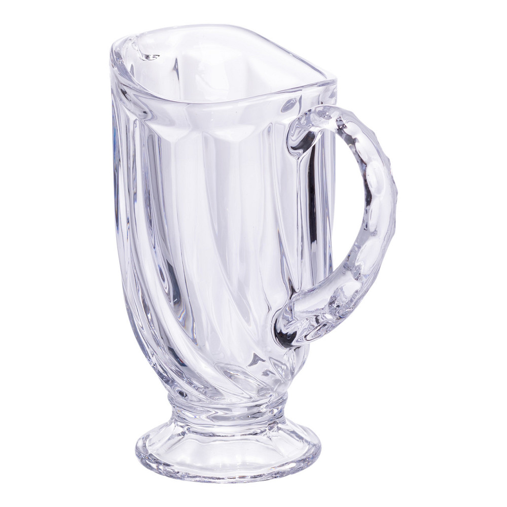 Yiwu Набір глечик 1 л зі склянками 6 (шт) по 300 мл для напоїв Прозорий HP-19-24 Коломия - фото 4