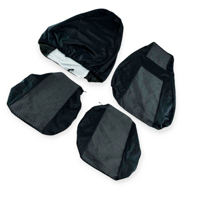 Чохли салону ваз 2107 (тюнінг) сірі Мукачево - фото 1