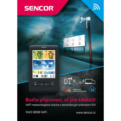 Метеостанция Sencor SWS9898WIFI Винница - изображение 6