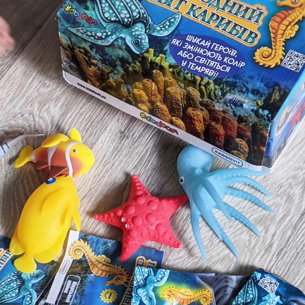 Стретч-іграшка у вигляді тварини – Підводний світ Карибів Дніпро - фото 3