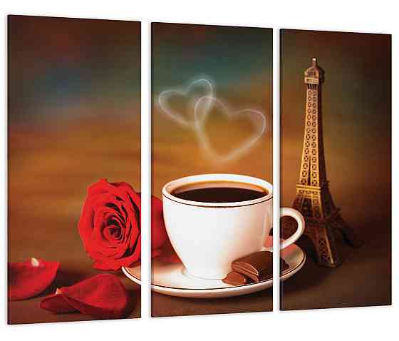 Модульная картина Чашка кофе  Art-116_XXL 70x130 см Киев
