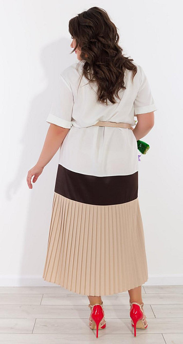 Нарядное платье плиссе (48) Киев - изображение 2