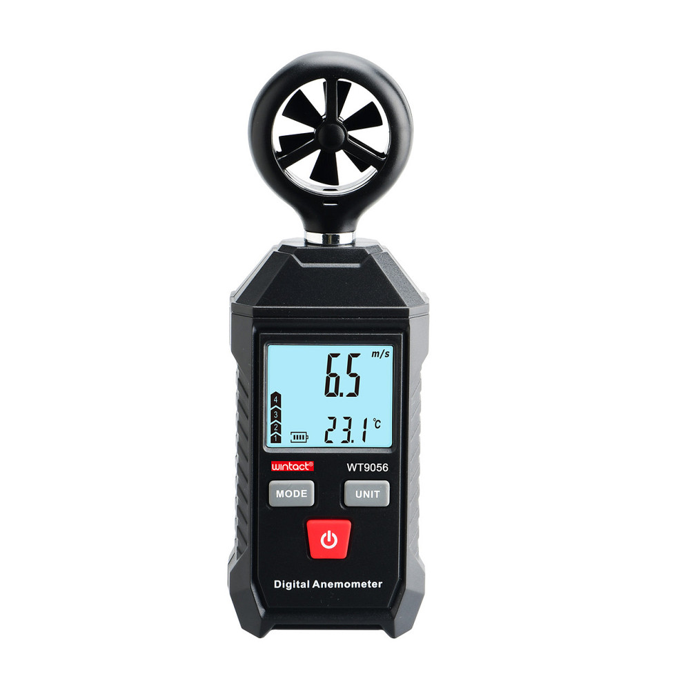 Анемометр (измеритель потока воздуха) 0-30м/с, -10-45°C WINTACT WT9056 Чернигов - изображение 1