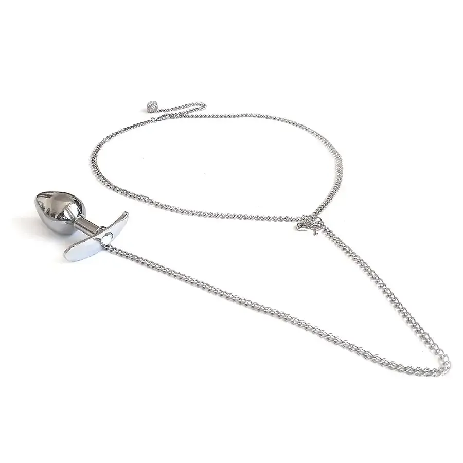 Прикраса на тіло Art of Sex - Long Wear з металевою анальною пробкою М Львів - фото 1