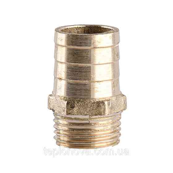 Штуцер латунний 1/2| НР х 18 мм литовий 1611Б Чернівці