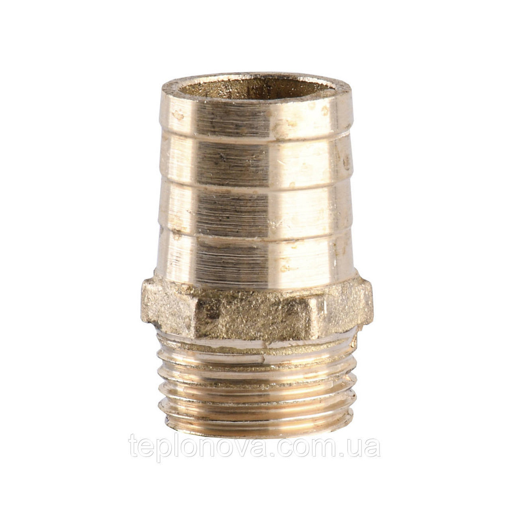 Штуцер латунний 1/2| НР х 18 мм литовий 1611Б Чернівці - фото 1